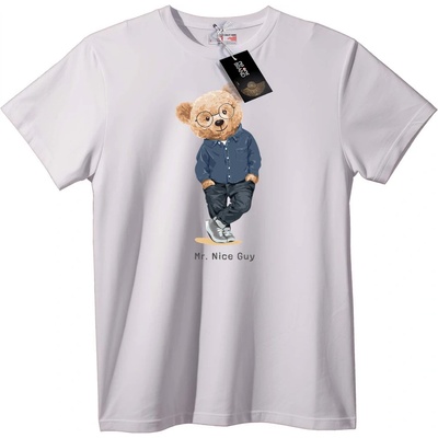 NOONEBRAND Тениска Господин Добрия Мечок - XL, Black