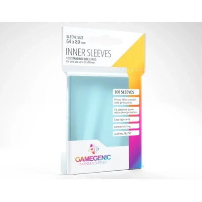Gamegenic Inner Sleeves 64x89 mm 100ks
