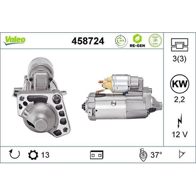 Startér VALEO 458724