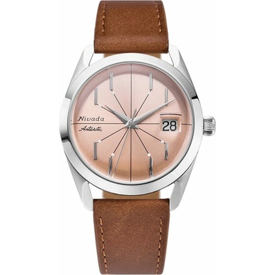 Nivada Grenchen Antarctic Salmon Spider - Brown Leather