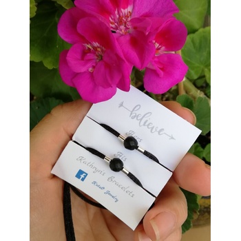 Image 1 of Гривни с черен конец за двама