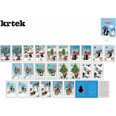Krtko čierny peter symboly