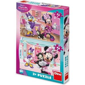 Dino - Puzzle Minnie a Figaro - 40 - 99 piese