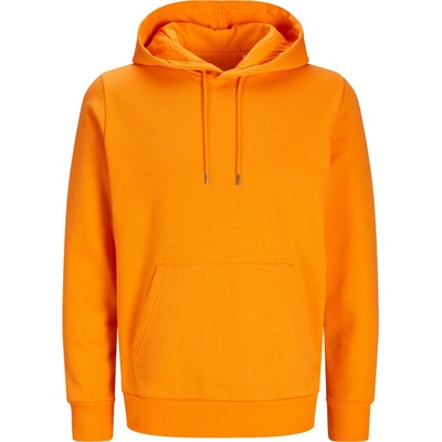 Jack & Jones mikina s kapucí Classic Hood unisex COT423902ao800 vibrant ora