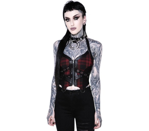 Killstar Cadaver Zip Top
