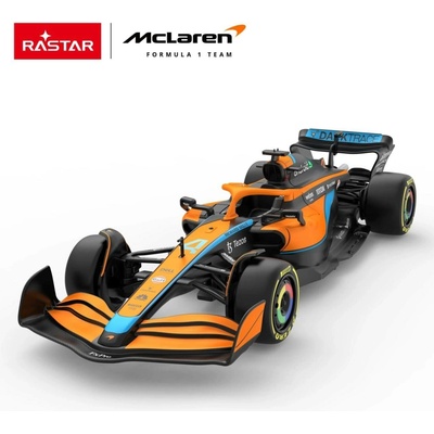 Rastar Kovové autíčko McLaren F1 MCL36 oranžové 1:24