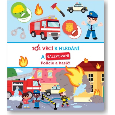 101 věcí k hledání a nalepování Policie a hasiči
