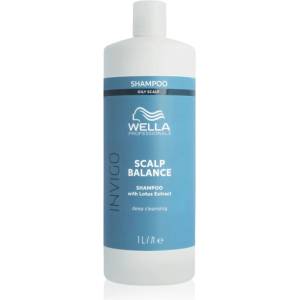 Wella Invigo Scalp Balance дълбоко почистващ шампоан за мазен скалп 1000ml