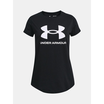 Under Armour UA G Sportstyle Logo SS Тениска детски Under Armour | Cheren | Момичешки | 122