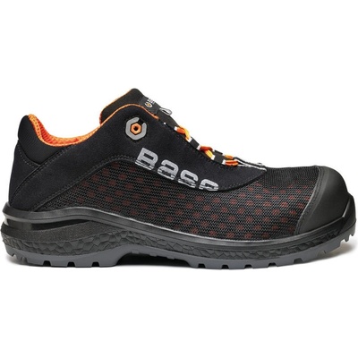 PORTWEST BASE B0878 Be-Fit S1P SRC polobotka Černá/oranžová