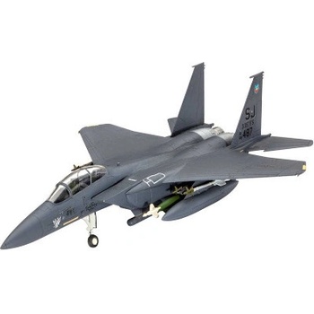 Revell Model set letadlo 63972 F 15E Strike Eagle & bombs CF 18 6278 1:144
