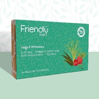 Friendly Soap prírodné mydlo Leafy and Herbaceous 4 x 95 g