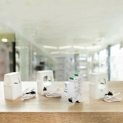 Shelly Pro 3EM 400A biela / Trojfázový merač spotreby / BT 4.2 / WiFi (Pro3EM-400)