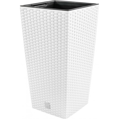 Prosperplast květináč Rato Square 24 cm bílý