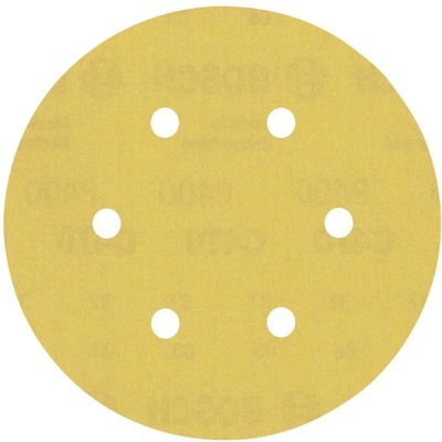 Bosch Accessories EXPERT C470 2608900925 brusné papíry pro excentrické brusky s otvory Zrnitost 400 (Ø) 150 mm 50 ks