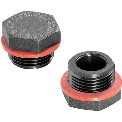 Weidmüller VP M25 EX SI 7J těsnící vložka Průměr svorky (max.) 25 mm Tloušťka montážní desky (max.) 9 mm Polyamid 6 čern