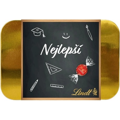Lindt Lindor Zlatá plechovka pralinek Nejlepší 200 g