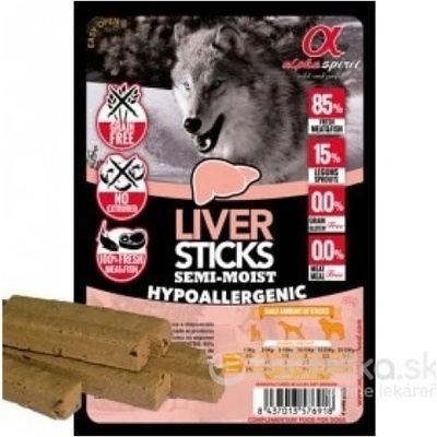 Alphaspirit dog Paličky pečienkové 4 x 10 g