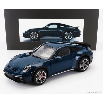 Norev Porsche 911 992 Dakar Coupe 2023 Fjord Blue Green 1:18