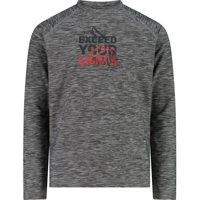 CMP Детска спортна тениска CMP Kid's Jersey T-Shirt L/S Longsleeve - Grey Melange - размер 104 (EU) (704-4392-0612)