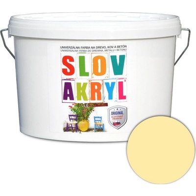 Slovakryl univerzálná farba 5 kg béžová
