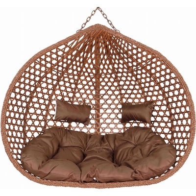 Tomido Závěsný koš TROPICAL Brown bez kovové kostrukce bez podstavce MARCEL-HBK