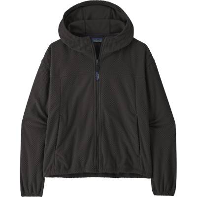 Patagonia Дамско поларено яке Patagonia Women's Textured Fleece Hoody Fleece jacket - Black - размер XL (105-7276-0115)