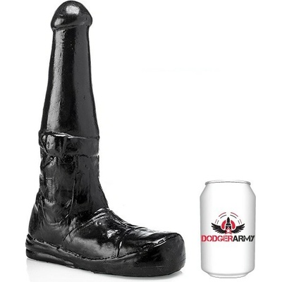 Čierne dildo - Boots (26 x 8,5 cm) - gb20561