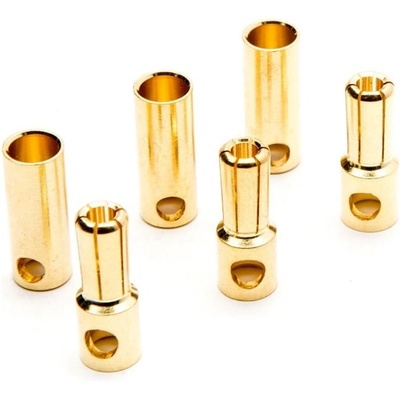 Dynamite Zlacený konektor 5.5mm pár 3 DYNC0089