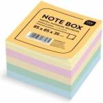 Interdruk Colorful paper cube 85x85x35 mm unglued