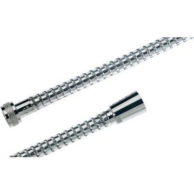 ALBERTONI 200 cm sprchová plastová hadice, chrom, otočné šroubení