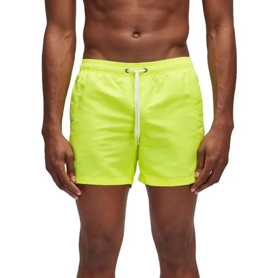 Sundek Бански гащета Sundek Iconic taffeta stretch waist swimming shorts - Yellow (Wow 14)