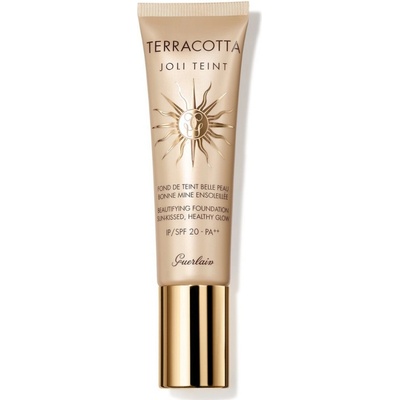 Guerlain Bronzující a zkrášlující make-up SPF 20 Terracotta Joli Teint Beautifying Foundation Foncé 30 ml