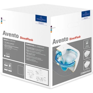 Villeroy & Boch Avento Combi-Pack CeramicPlus Rimless 5656RSR1