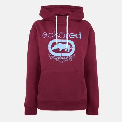 Ecko Дамски суичър Ecko Madison Oh Hoody Womens - Burgundy