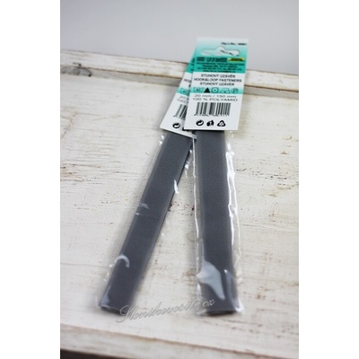 Stuhový uzávěr 20 mm kus 15 cm, světle šedá