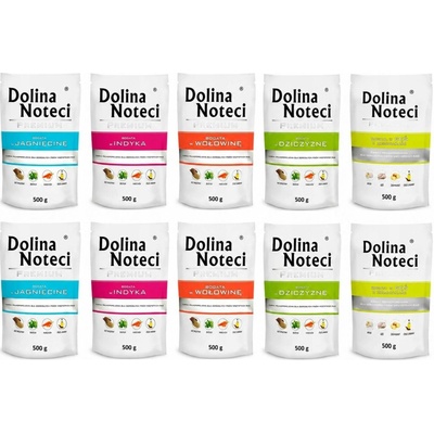 Dolina Noteci Premium mix chutí bez ryb 10 x 500 g