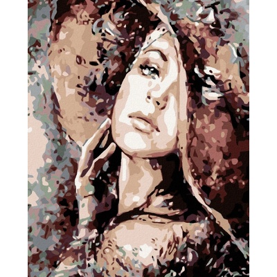 zuty Malování podle čísel Zasněná 40 x 50 cm bez rámu a bez vypnutí plátna