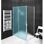 SAPHO Sigma - Душ кабина „Simply, 100 см, Coated Glass, лъскав алуминий/стъкло „Brick GS4310 (GS4310)