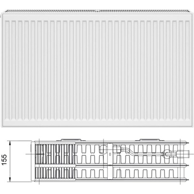 Korado VKM8 33070160-S0-0010 700 mm x 1600 mm