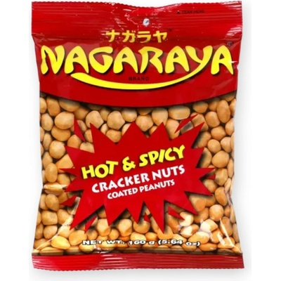 Nagaraya Křupavé oříšky s příchutí Hot & Spicy 160 g