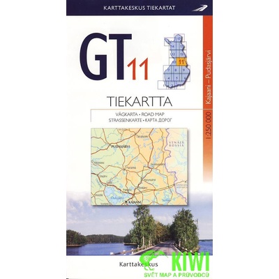 Kajaani-Pudasjarvi 1:250 t.