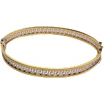 VipGold Златна дамска твърда гривна 9.75 гр (grt026)