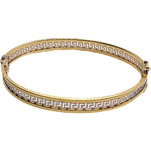 VipGold Златна дамска твърда гривна 9.75 гр (grt026)