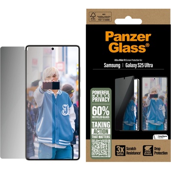 Image 1 of Panzer Стъклен протектор PanzerGlass за Samsung Galaxy S25 Ultra, UWF, Privacy