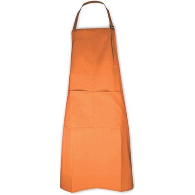 The One Apron Zástěra na krk oranžová