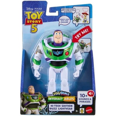 Toy Story mluvící figurka Buzz Rakeťák Hi-Tech edice 18cm EN, JKV30