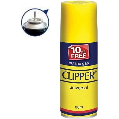 Clipper Plyn Čistý Isobután 100ml