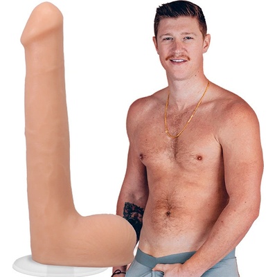 Doc Johnson Oliver Flynn Realistic ULTRASKYN Dildo 10"/25cm Vanilla