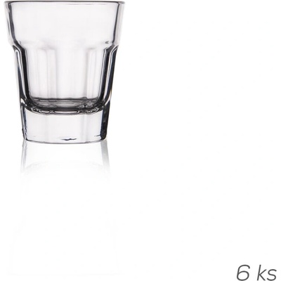 Aras LAV sklenený na likér destilát 49x56 mm 6 x 45 ml